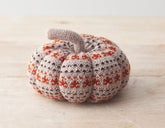 Autumn fabric pumpkin large